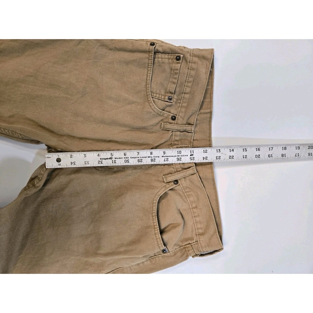 Levi's 505 Men's‎ Regular Fit Jeans Camel Khaki Size 32x30 - Picture 7 of 11